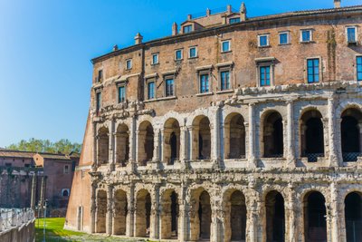 Rome, Italy. Theatre of Marcellus by Unbekannt Unbekannt